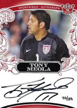 2021 Sportkings Volume 2 - Autographs Red #A55 Tony Meola Front