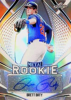 2020 Leaf Metal Rookie Autograph #MR-BB2 Brett Baty Front