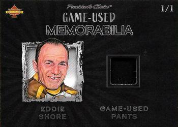 2020 President's Choice Solitaire - Game-Used Memorabilia Small Silver #NNO Eddie Shore Front