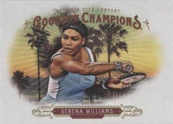 2018 Upper Deck Goodwin Champions - Blank Back #NNO Serena Williams Front