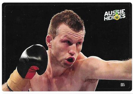 2021 Woolworths Aussie Heroes Stickers #64 Jeff Horn Front