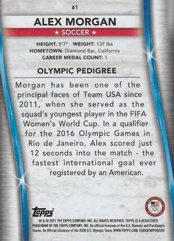 2021 Topps U.S. Olympic & Paralympic Team & Hopefuls - Bronze #61 Alex Morgan Back