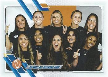 2021 Topps On-Demand Set #12: Athletes Unlimited Champions #16 Softball All-Defensive Team Front