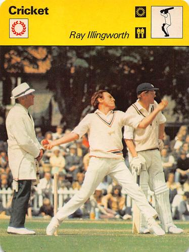 1977-80 Sportscaster Series 11 (UK) #11-21 Ray Illingworth Front