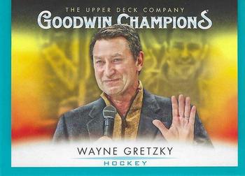 2021 Upper Deck Goodwin Champions - Turquoise #70 Wayne Gretzky Front