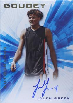 2021 Upper Deck Goodwin Champions - Goudey Autographs #GA-JL Jalen Green Front