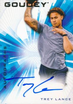 2021 Upper Deck Goodwin Champions - Goudey Autographs #GA-LA Trey Lance Front