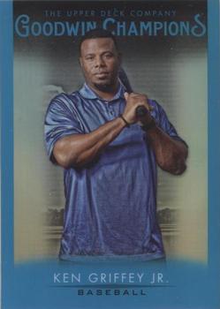 2021 Upper Deck Goodwin Champions - Platinum Blue #47 Ken Griffey Jr. Front