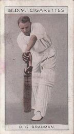 1933 B.D.V. Who's Who in Australian Sport #NNO Don Bradman / Vivian McGrath Front