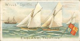 1901 Wills's Sports of All Nations #23 Yachting Front
