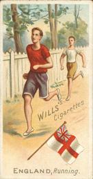 1901 Wills's Sports of All Nations #27 Running Front