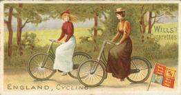 1901 Wills's Sports of All Nations #31 Cycling Front