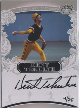 2022 Sportkings Volume 3 - Autograph Silver #A92 Kent Tekulve Front