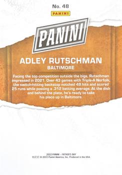 2022 Panini Father's Day #48 Adley Rutschman Back