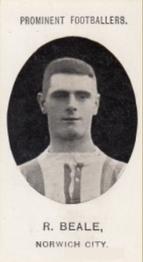 1908 Taddy & Co. Prominent Footballers, Series 2 #NNO Bobby Beale Front