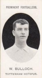 1908 Taddy & Co. Prominent Footballers, Series 2 #NNO Willie Bulloch Front