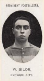 1908 Taddy & Co. Prominent Footballers, Series 2 #NNO William Silor Front