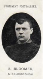 1907 Taddy & Co. Prominent Footballers, Series 1 #NNO Steve Bloomer Front