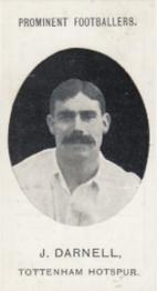 1907 Taddy & Co. Prominent Footballers, Series 1 #NNO Jabez Darnell Front