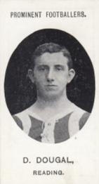 1907 Taddy & Co. Prominent Footballers, Series 1 #NNO David Dougal Front
