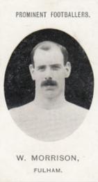 1907 Taddy & Co. Prominent Footballers, Series 1 #NNO Billy Morrison Front
