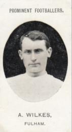1907 Taddy & Co. Prominent Footballers, Series 1 #NNO Albert Wilkes Front