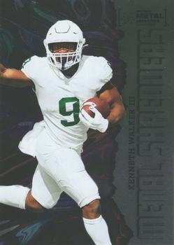 2022 SkyBox Metal Universe Champions #128 Kenneth Walker III Front