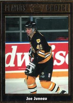 1993 Cartwrights Players Choice - Gold #5 Joe Juneau Front