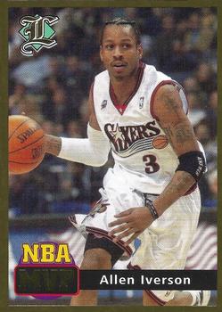 2001 Legends Sports Memorabilia #NNO Allen Iverson Front