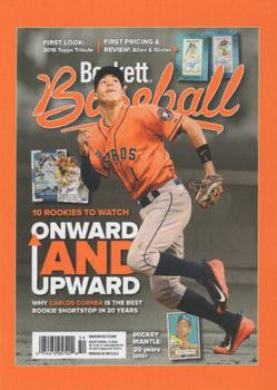 2016 Beckett National Convention Cover Promos #NNO Carlos Correa / Jose Altuve Front