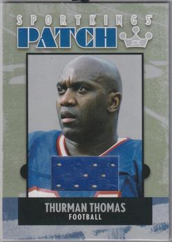 2007 Sportkings Series A - Patch Silver #P27 Thurman Thomas Front