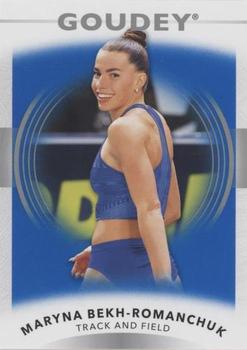 2022 Upper Deck Goodwin Champions - Goudey Royal Blue #G27 Maryna Bekh-Romanchuk Front