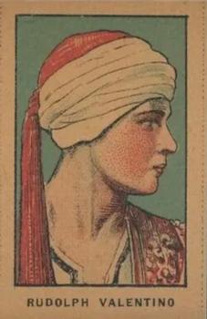 1921 W551 Strip Cards #NNO Rudolph Valentino Front