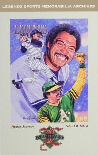 1998 Legends Sports Memorabilia Archives Postcards #NNO Reggie Jackson Front