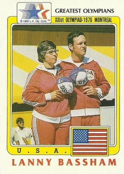 1983 Topps Greatest Olympians #48 Lanny Bassham Front