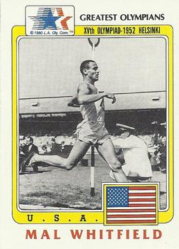 1983 Topps Greatest Olympians #95 Mal Whitfield Front