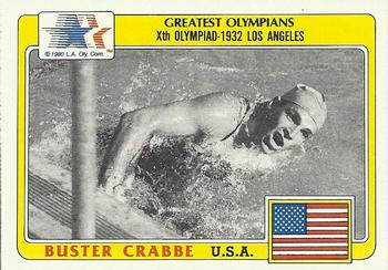 1983 Topps Greatest Olympians #99 Buster Crabbe Front