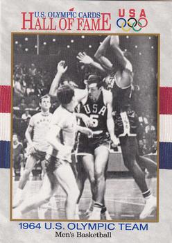 1991 Impel U.S. Olympic Hall of Fame #55 1964 US Olympic Basketball Team Front