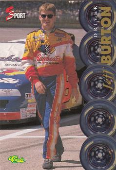 1995 Classic Five Sport #172 Jeff Burton Front