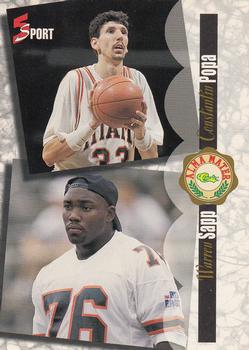 1995 Classic Five Sport #187 Constantin Popa / Warren Sapp Front