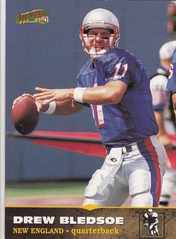 1996-97 Score Board All Sport PPF #127 Drew Bledsoe Front