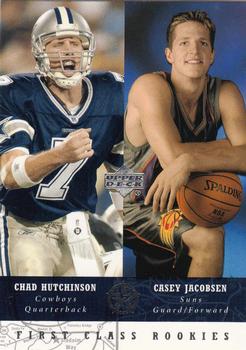 2002-03 UD SuperStars #264 Chad Hutchinson / Casey Jacobsen Front