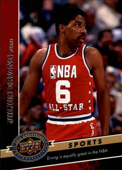 2009 Upper Deck 20th Anniversary #565 Julius Erving Front