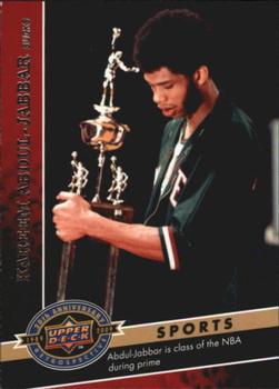 2009 Upper Deck 20th Anniversary #853 Kareem Abdul-Jabbar Front