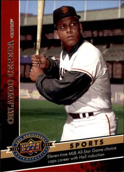 2009 Upper Deck 20th Anniversary #1257 Orlando Cepeda Front