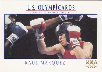 1992 Impel Olympicards: 1992 U.S. Olympic Hopefuls #26 Raul Marquez Front