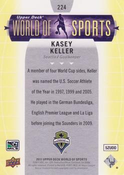 2011 Upper Deck World of Sports #224 Kasey Keller Back