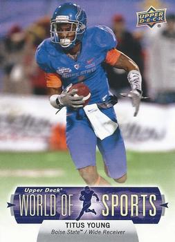 2011 Upper Deck World of Sports #111 Titus Young Front