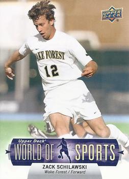 2011 Upper Deck World of Sports #239 Zack Schilawski Front