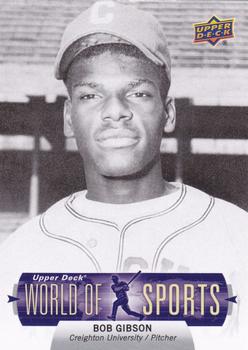 2011 Upper Deck World of Sports #308 Bob Gibson Front